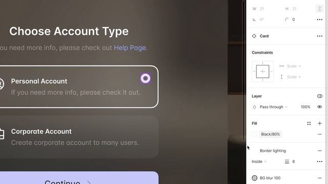 Turn the SnowUI page into an Apple Vision Pro style interface смотреть онлайн
