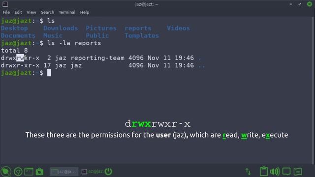 Quickly check file & directory permissions in Linux смотреть онлайн