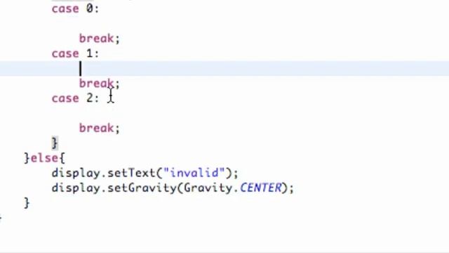 Android Application Development Tutorial 032 Switch and Case смотреть онлайн