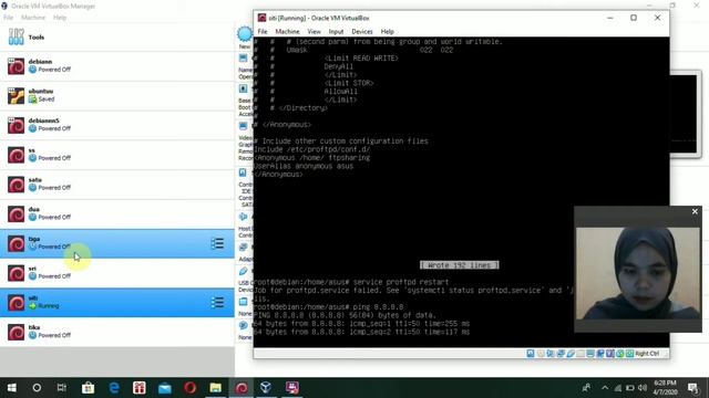 Instalasi dan konfigurasi FTP server Debian 8.5 смотреть онлайн