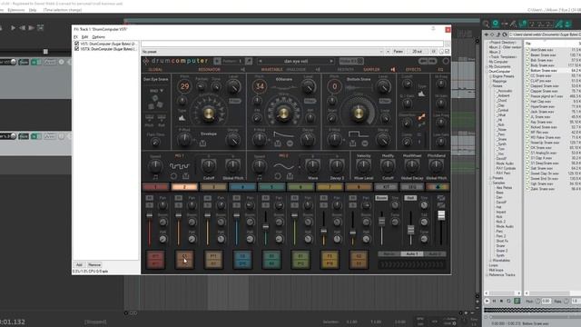 Sugar Bytes drumcomputer pt2 - 1.2.7 sample playback test - FIXED IN 1.2.8 смотреть онлайн