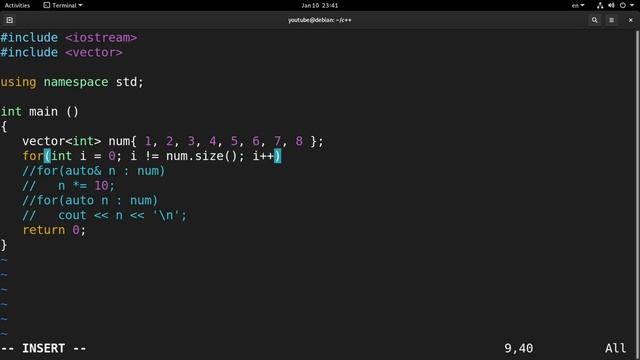 c++ for beginner ep.41 : read elements in container by general for loop смотреть онлайн