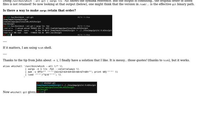Unix & Linux: Is it possible for ls to maintain the order of its inputs смотреть онлайн