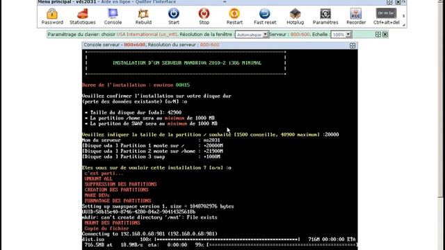 [QEMU/KVM/PXE] Installation d un serveur Mandriva 2010.2 i386 automatiquement смотреть онлайн