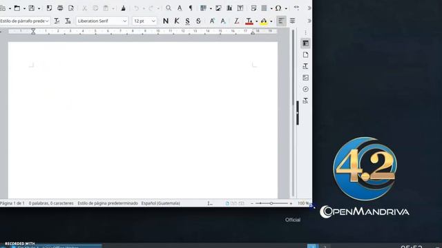 Mostrando Como es la Interfaz de OpenMandriva Version 4.2 смотреть онлайн