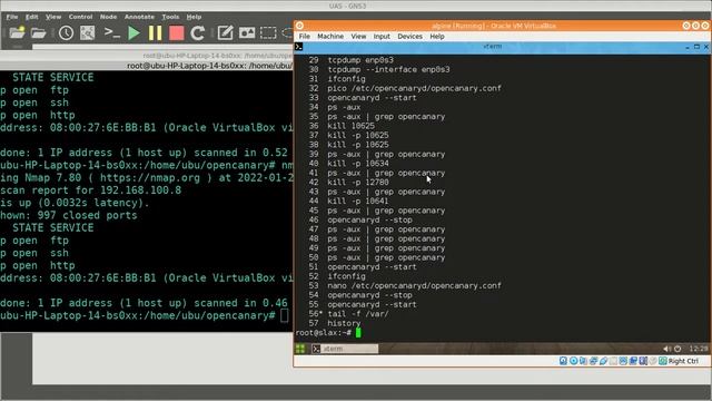 honeypot portscan detect and tcpdump filtering смотреть онлайн