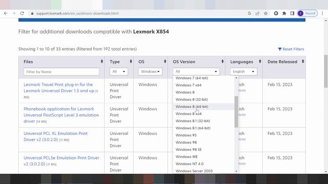 Lexmark X854 Driver Download and Setup Windows 11 Windows 10 смотреть онлайн