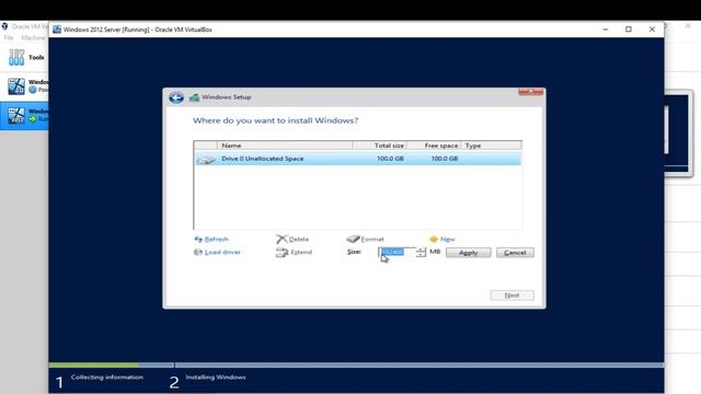 Windows 2012 R2 Server Installation on VirtualBox Machine смотреть онлайн