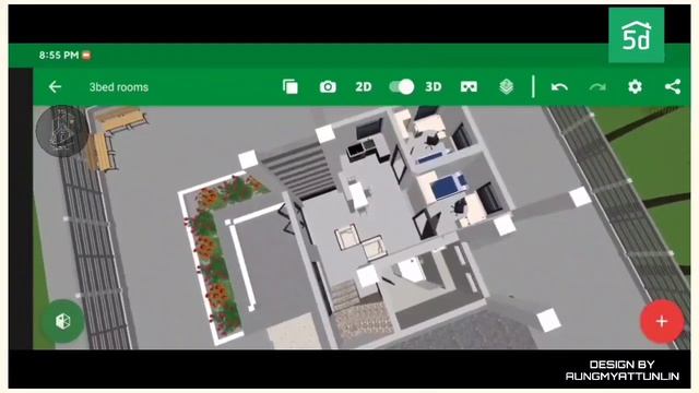 MODERN HOUSE WITH 2 FLOORS.#Planner 5d. смотреть онлайн