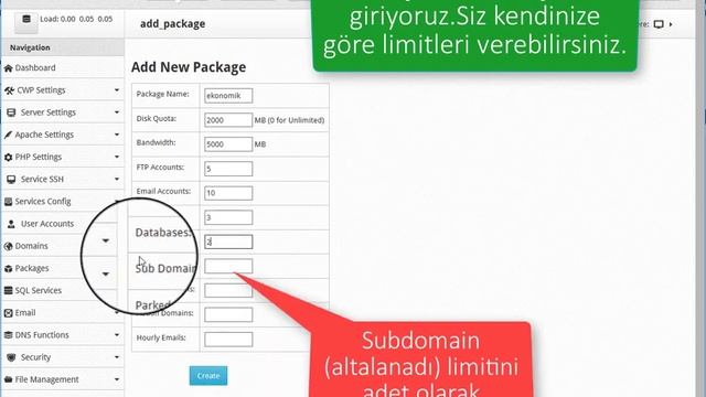 Centos Web Panel - Hosting Pakedi Oluşturma смотреть онлайн