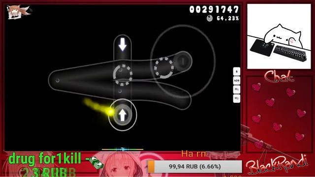 Osu! - Singletap Сложноватенько =_= " (Загляни в описание) смотреть онлайн