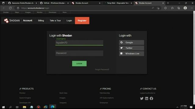 Shodan Dorking Bug-hunting & pentesting #cybersecurity #bughunter #pentesting смотреть онлайн