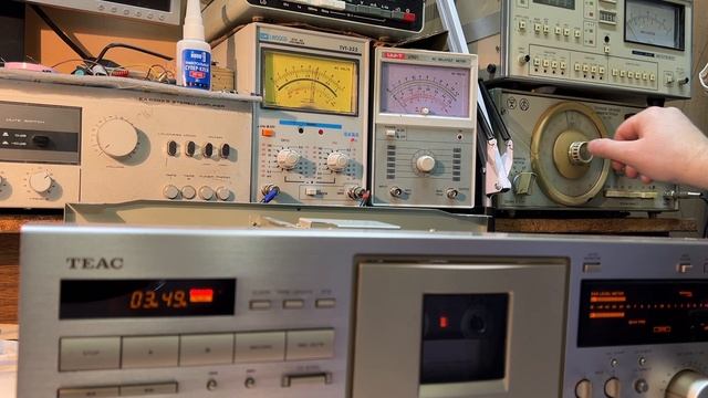 Teac V-7000. Измерение сквозной АЧХ. Что? Будьте здоровы! смотреть онлайн