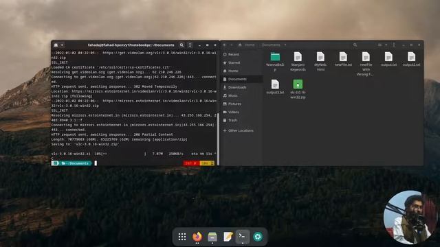 How to download files using wget command in manjaro linux #22 смотреть онлайн