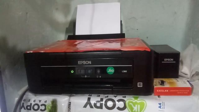 EPSON PRINTAR L380 printing details check Karen смотреть онлайн