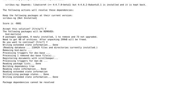 Ubuntu: Can't install Scribus 1.4 смотреть онлайн