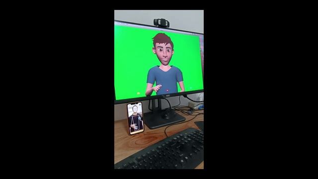 iPhone/Android 3D face and body tracking, map to Blender or any other 3D software model. смотреть онлайн