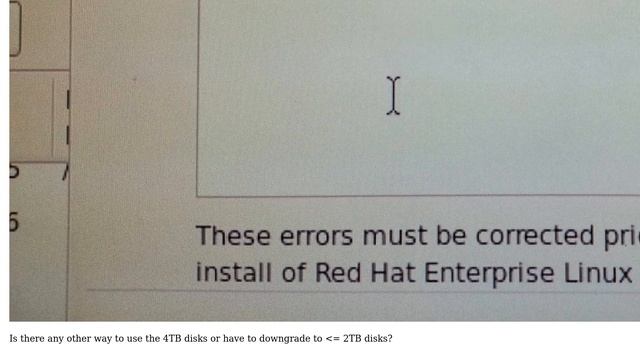 Installing RHEL 5.8 on ＞ 2TB drive смотреть онлайн