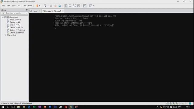 Konfigurasi DNS FTP Dan File Server Debian 10 смотреть онлайн