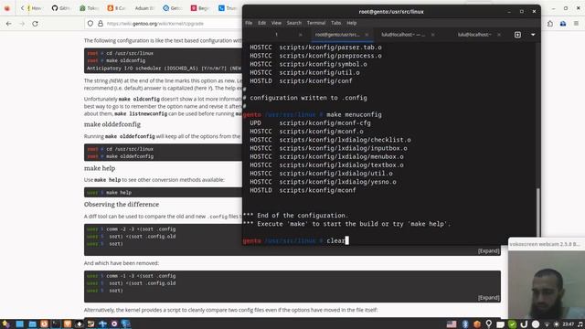 Gentoo kernel upgrade with signed modules support смотреть онлайн