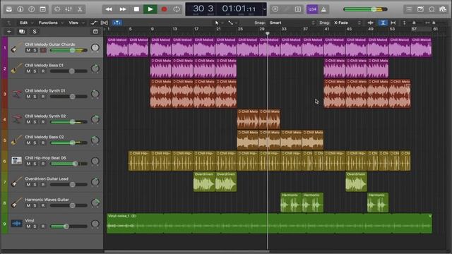 Lo-fi Hip Hop using Apple Loops under 2 hrs! смотреть онлайн