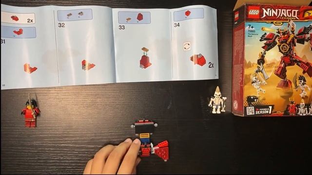 [REVIEW & UNBOXING] LEGO NINJAGO 70665 THE SAMURAI MECH смотреть онлайн