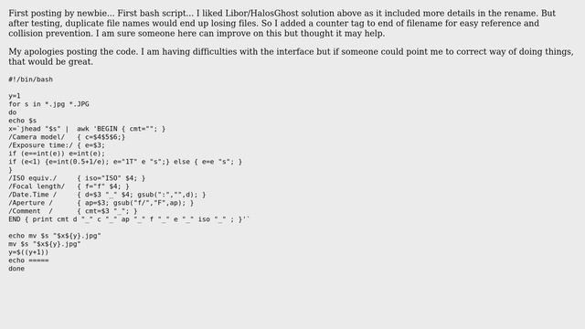 Unix & Linux: How can I rename photos, given the EXIF data? (8 Solutions!!) смотреть онлайн