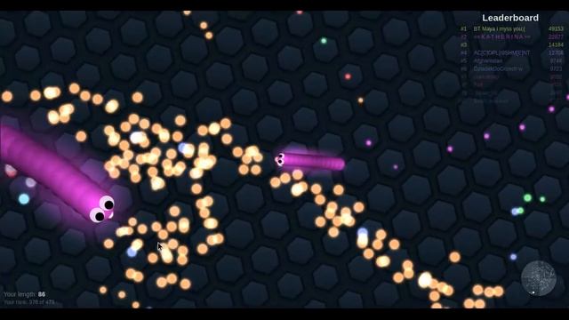 Slither.io: 1000 Mass Speedrun in 0:38 (WR on Linux, 49th in World) смотреть онлайн