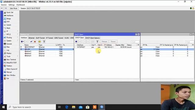 MENGKONFIGURASI ROUTER DENGAN WINBOX смотреть онлайн
