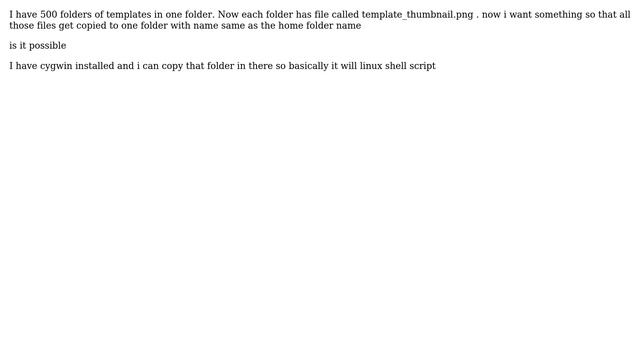 Need to copy images from diff folder in linux shell смотреть онлайн