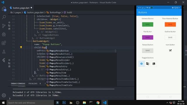 Flutter - All Buttons смотреть онлайн
