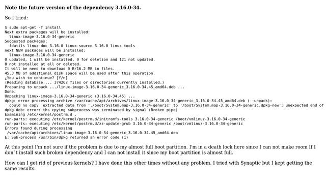 Ubuntu: Broken link for kernel (nonexistent future version) смотреть онлайн