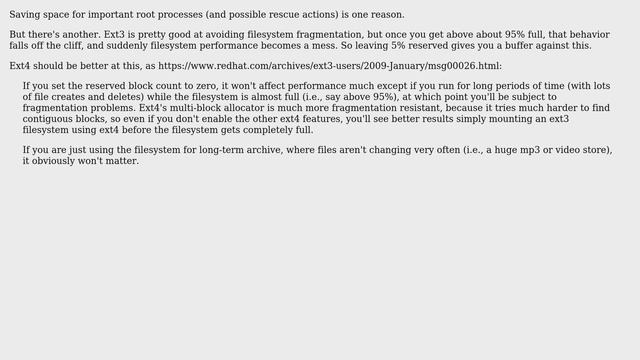 Unix & Linux: Reserved space for root on a filesystem - why? (4 Solutions!!) смотреть онлайн