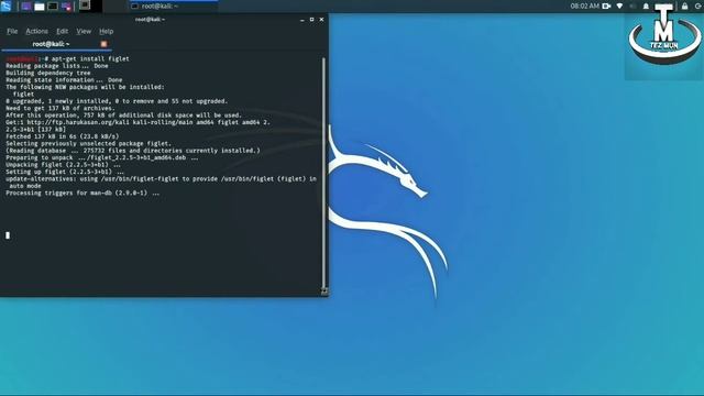 How to install Figlet in kali linux to change terminal looks good || Tez Mun || смотреть онлайн