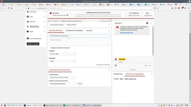 WNPP Debian first video (test) :-) смотреть онлайн