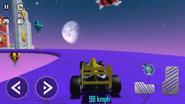 GT Car Stunt Mega Ramp Games - Impossible Formula Car Driver - Android GamePlay #4 смотреть онлайн
