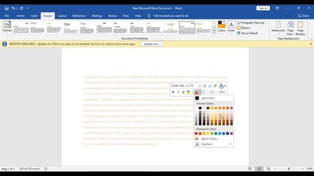 Important Microsoft Word Features | Themes, Style, Margins, Table, Fonts, Line Spacing (4 minutes) смотреть онлайн
