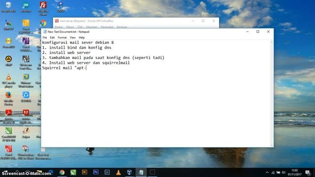Konfigurasi WebMail Debian 8 смотреть онлайн