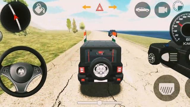 Dollar song sidhumossewala Real Black Thar long drive android gameplay Indian Cars Simulator 3D смотреть онлайн
