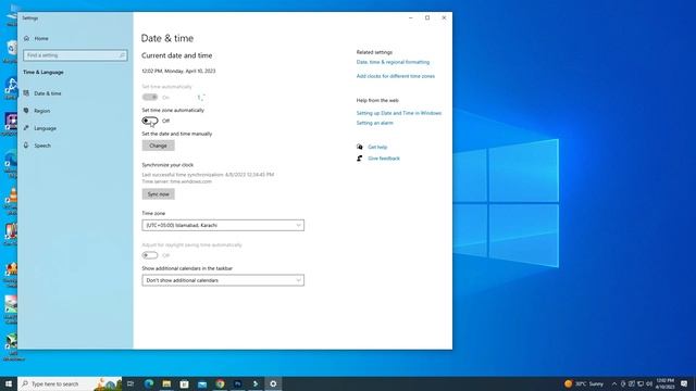 How to Change Date and Time in Windows 10 смотреть онлайн
