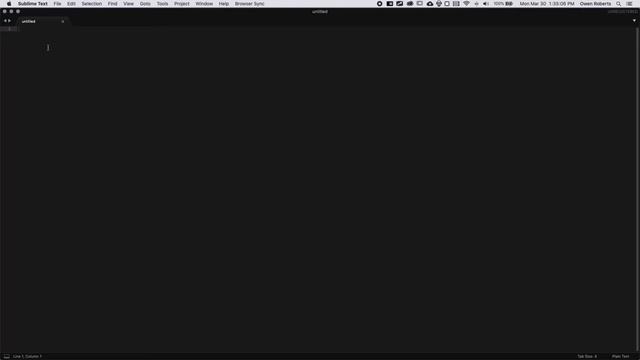 SublimeText 3 setup for Mac смотреть онлайн