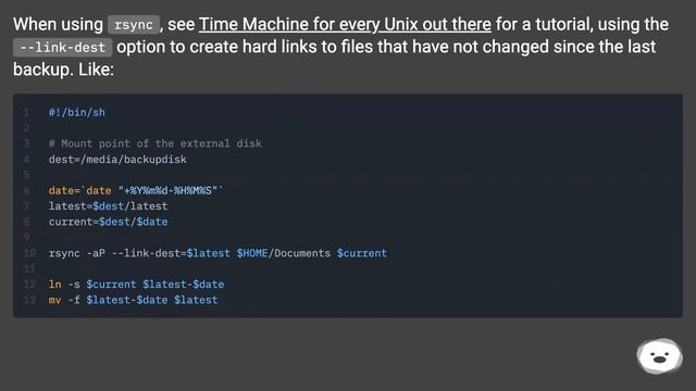 Time Machine on Ubuntu? смотреть онлайн