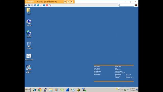 Win7 DHCP Config Connectivity Test смотреть онлайн
