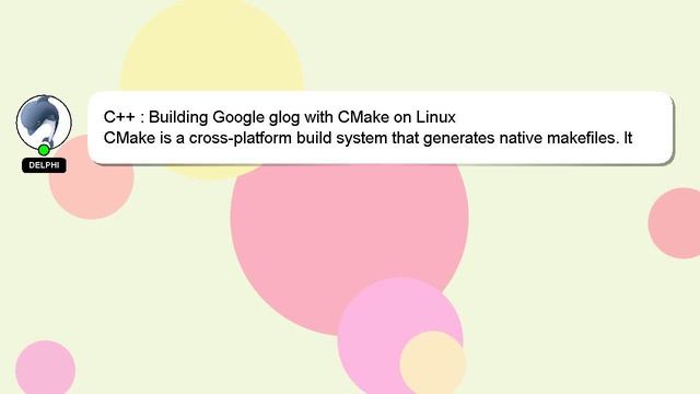 C++ : Building Google glog with CMake on Linux смотреть онлайн