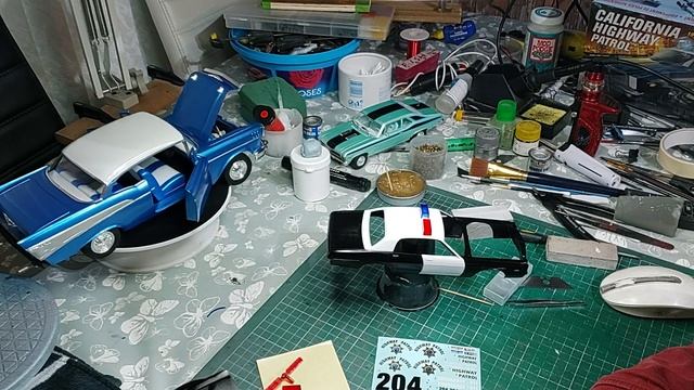 NEW BUILD ON THE BENCH DODGE MONACO POLICE CAR смотреть онлайн