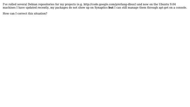 DevOps & SysAdmins: apt-get & synaptic: what recently changed? смотреть онлайн