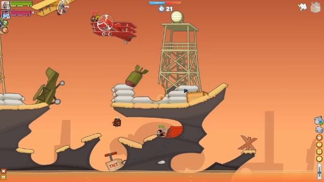 Вынос фейером вниз на Войнушке! Вормикс. смотреть онлайн