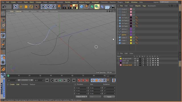 Cinema 4D's Object Manager: Part - 2 | Using Modifier Keys [Hindi/Urdu] смотреть онлайн