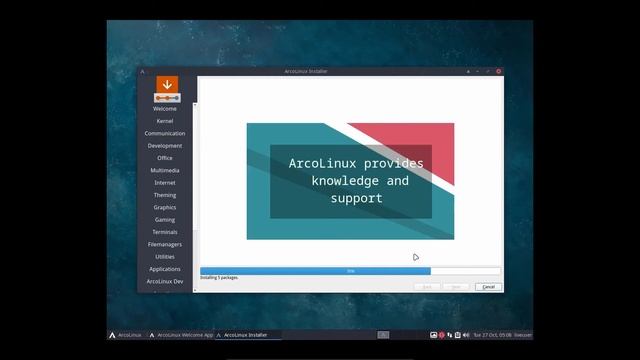 Installing ArcoLinux смотреть онлайн