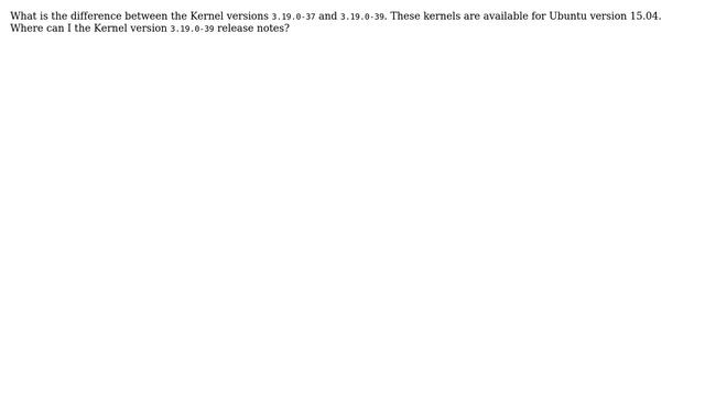 Ubuntu: Linux kernel release notes смотреть онлайн